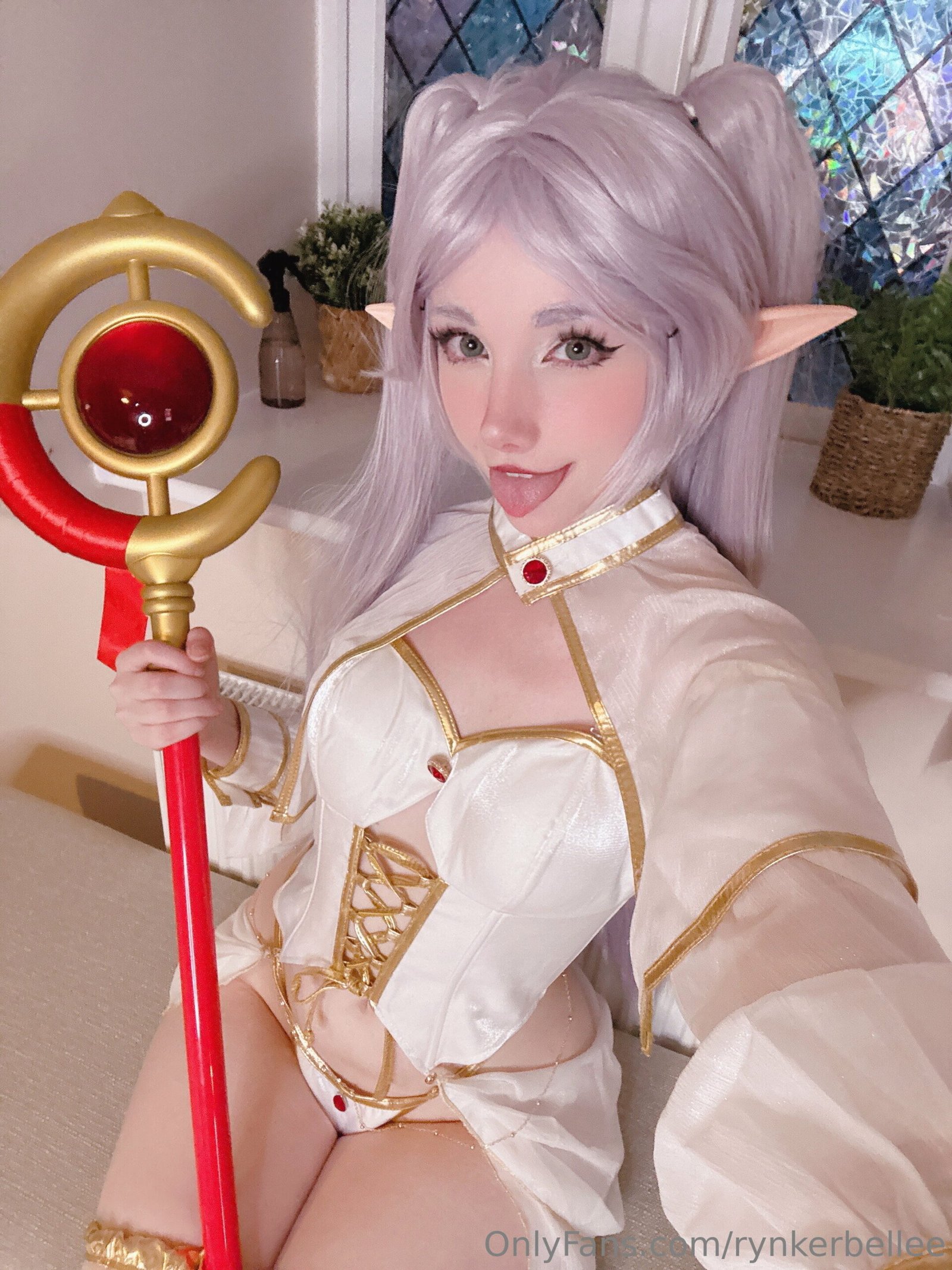 Rynkerbelle Frieren Cosplay Onlyfans Leaked (2)