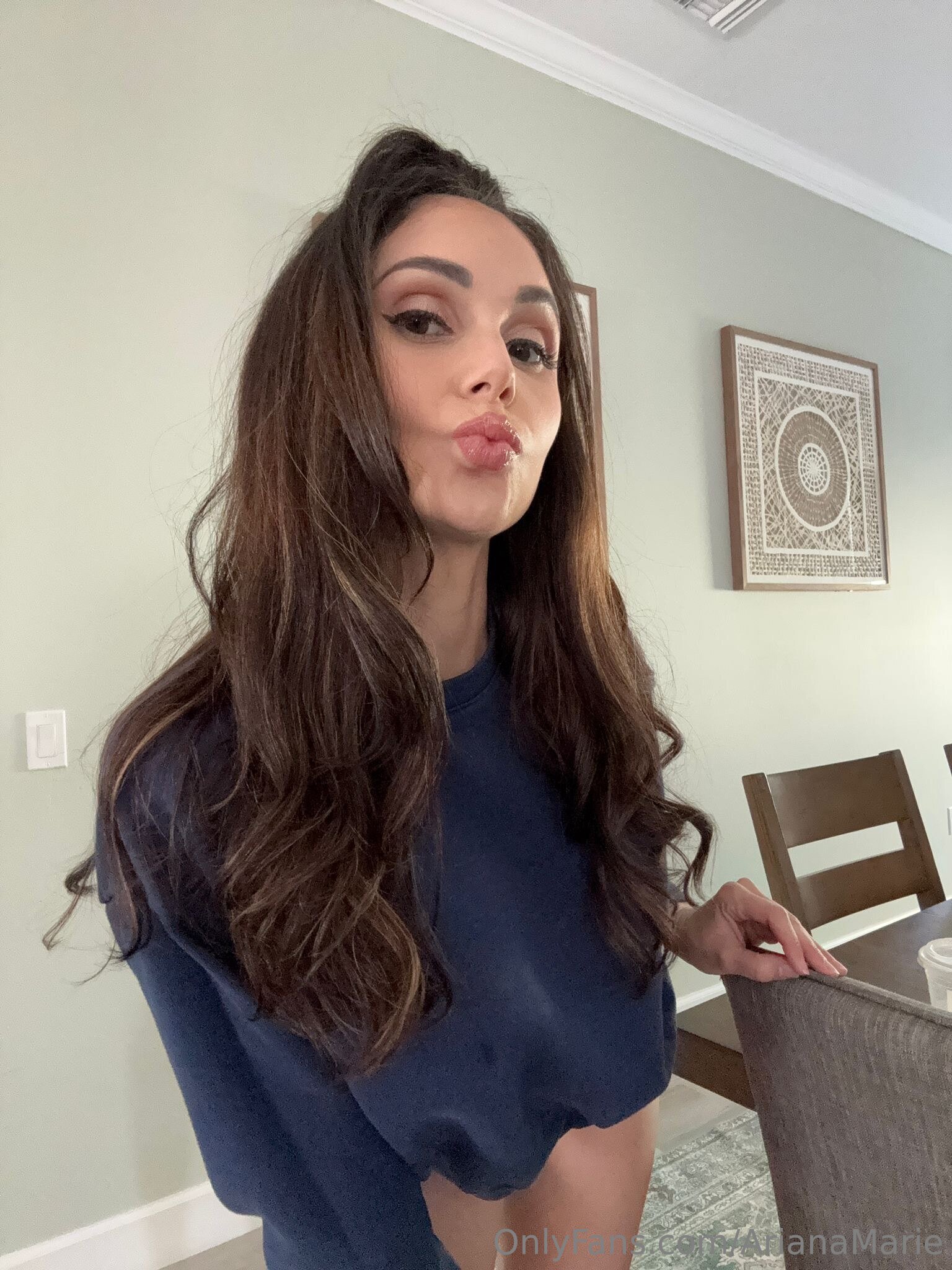 Ariana Marie in Violet Dress Onlyfans Images Leaked (6)