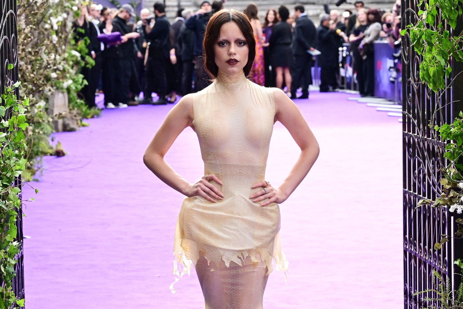 Jenna Ortega Wednesday Season 2 Premier Photos (15)